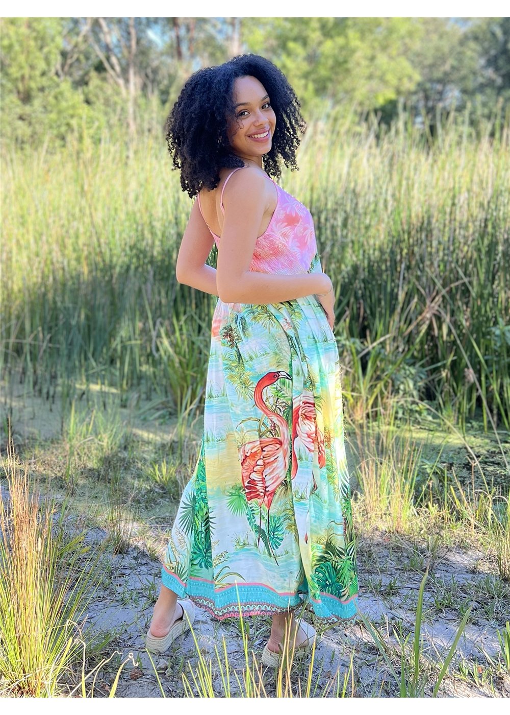 Flamingo Dress
