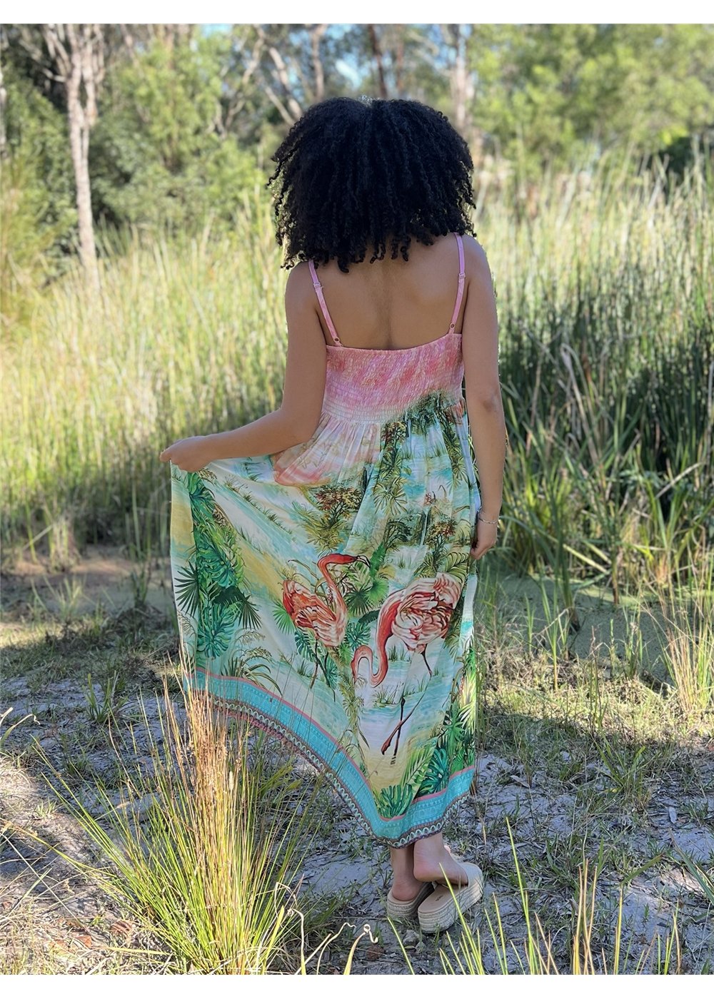 Flamingo Dress