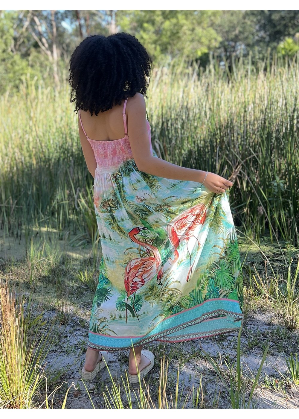 Flamingo Dress