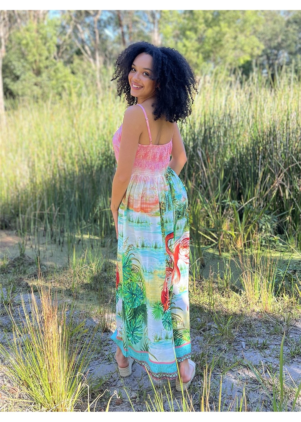 Flamingo Dress