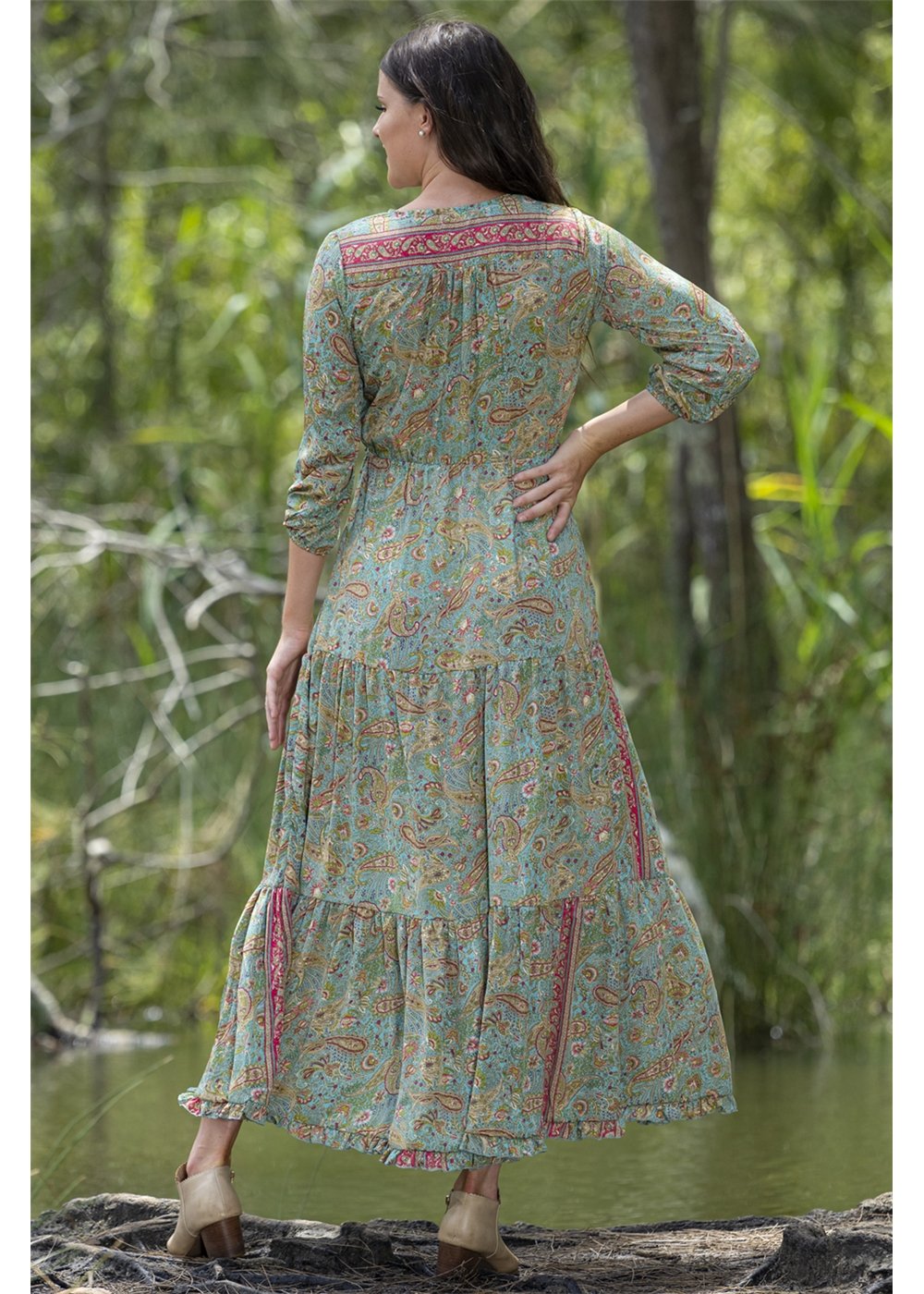 Paisley Maxi Dress