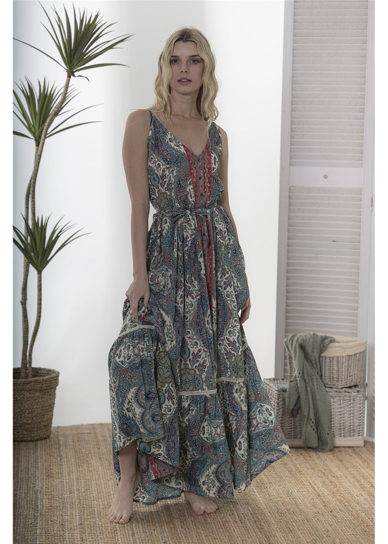 Calypso Maxi Pocket Dress