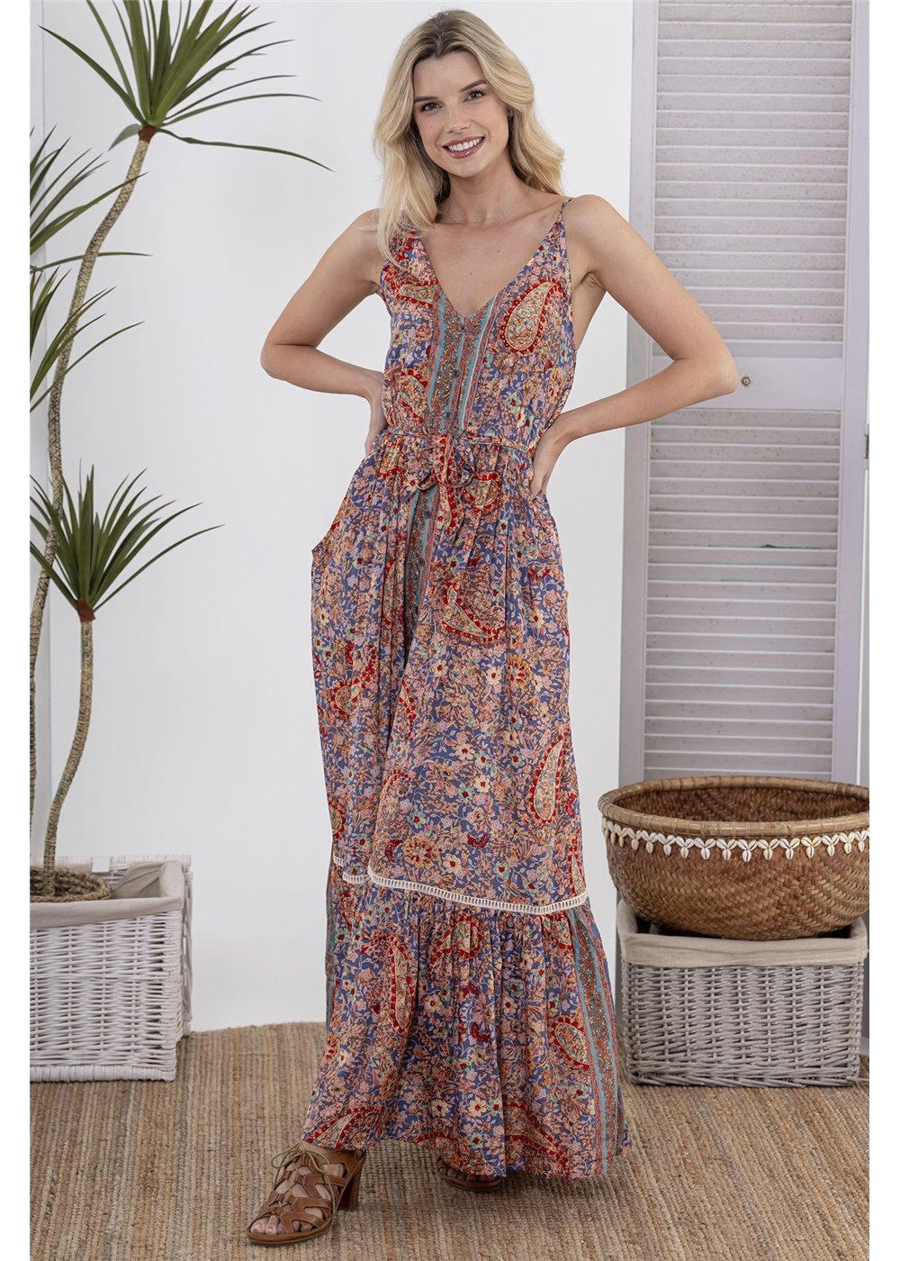 Moni Maxi Pocket Dress