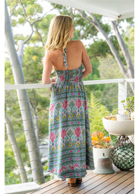 Ashanti Maxi Halter Dress