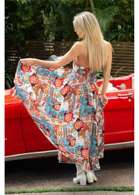 Margot Maxi Halter Dress