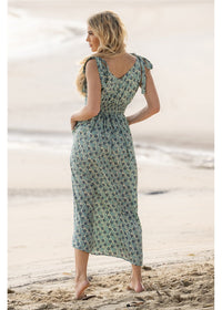 Asha Tie Shoulder Maxi Dress