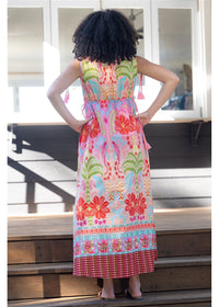 Hibiscus Grecian Dress