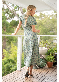 Asha S/Sleeve Wrap Dress