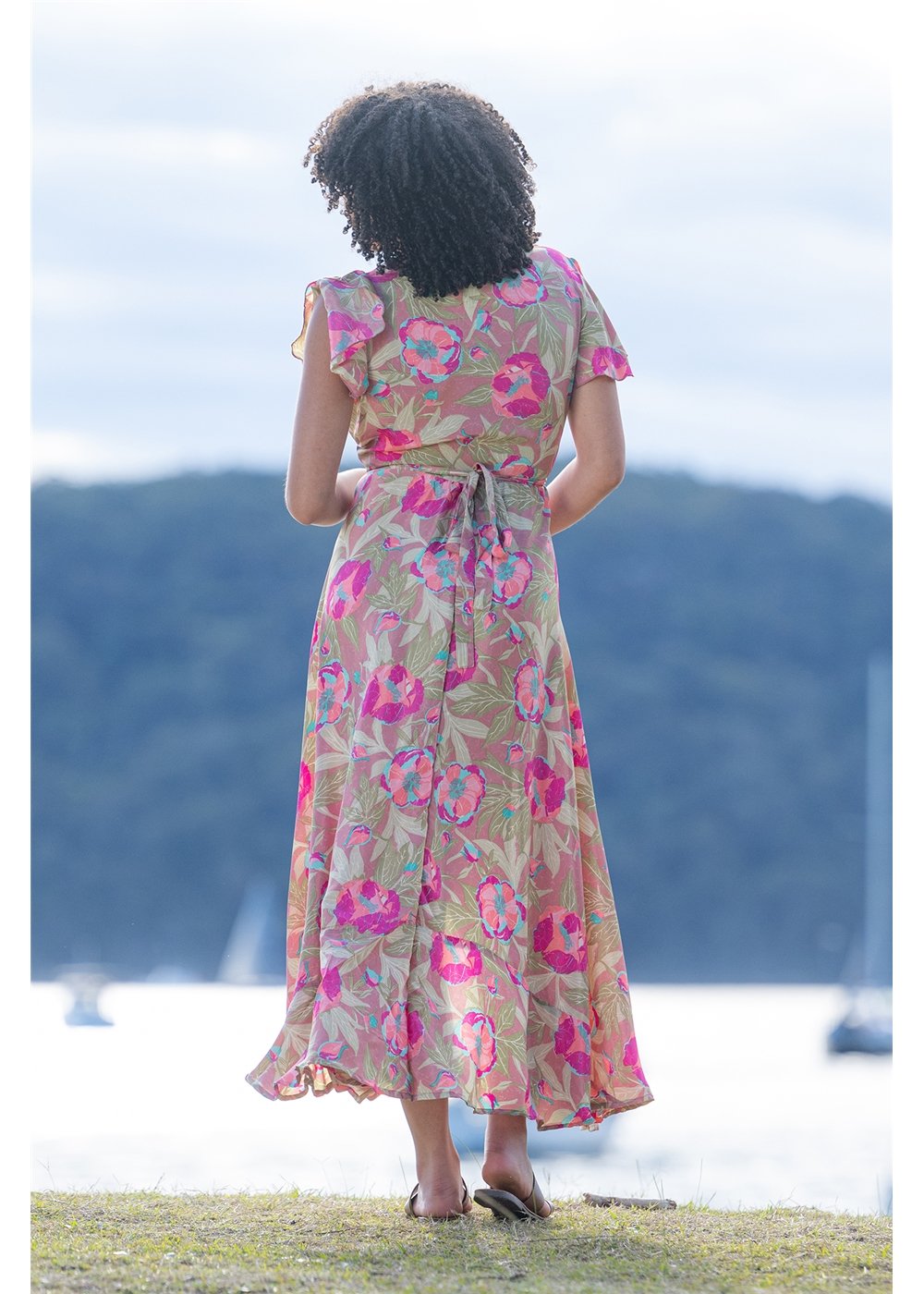 Bloss S/Sleeve Wrap Dress