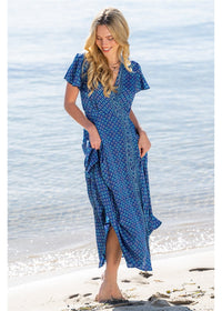 Pirrin S/Sleeve Wrap Dress, view 2