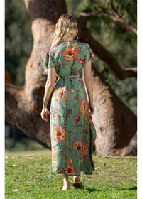 Posey S/Sleeve Wrap Dress