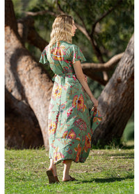 Posey S/Sleeve Wrap Dress