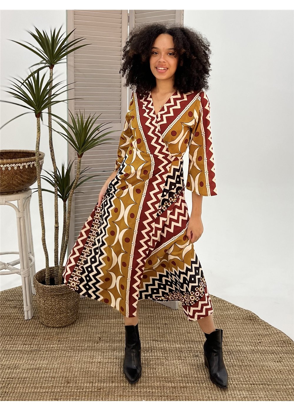 Panya Wrap Dress