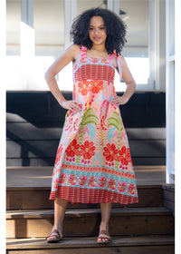 Hibiscus Empire Dress