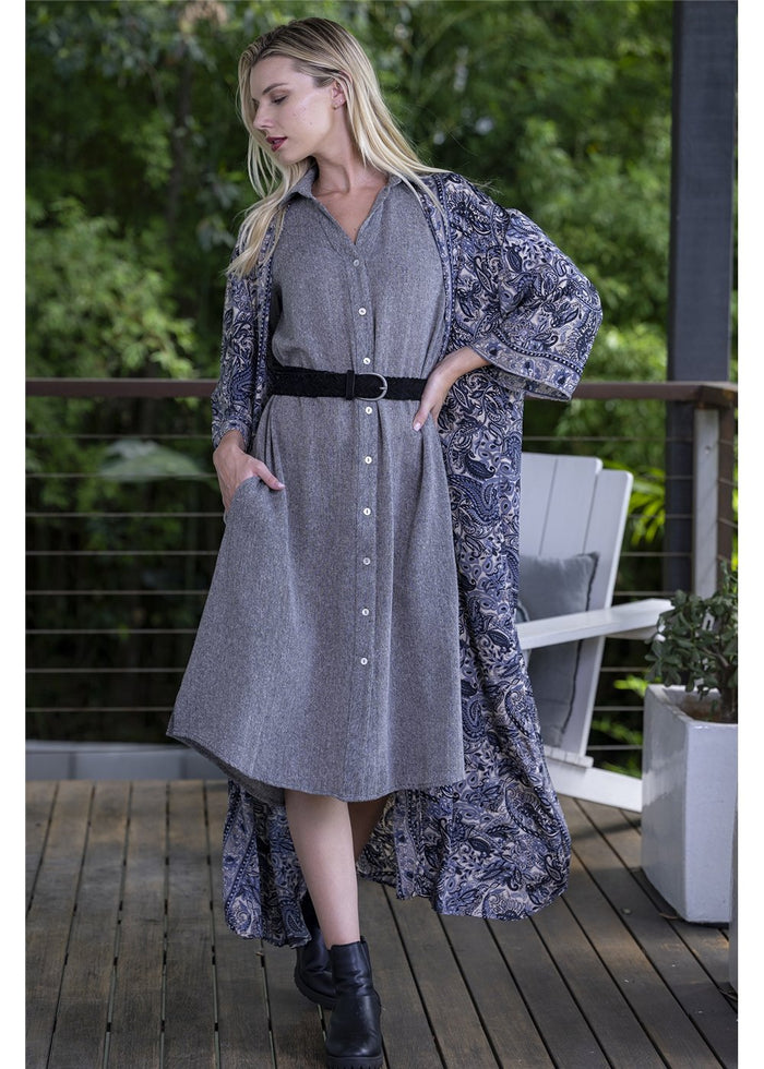 Gianna Dress - Grey