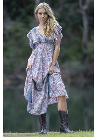 Celeste Maxi Open Back Maxi Dress