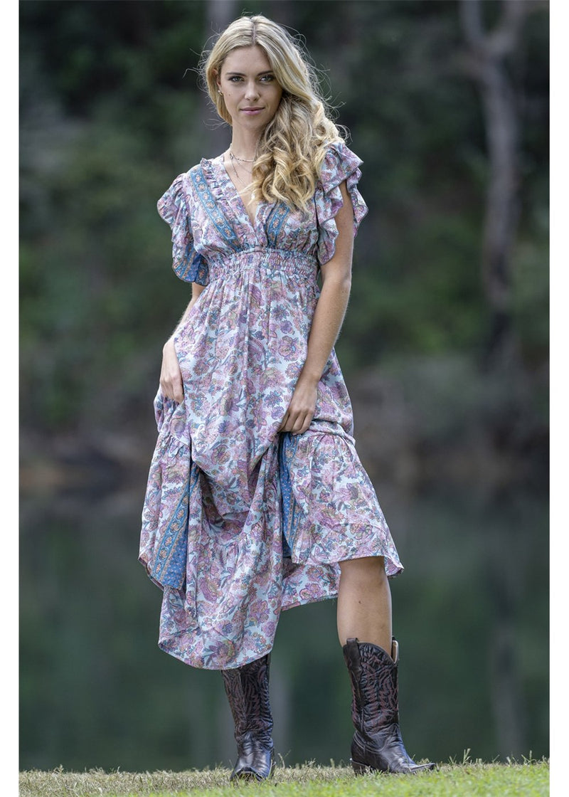 Celeste Maxi Open Back Maxi Dress