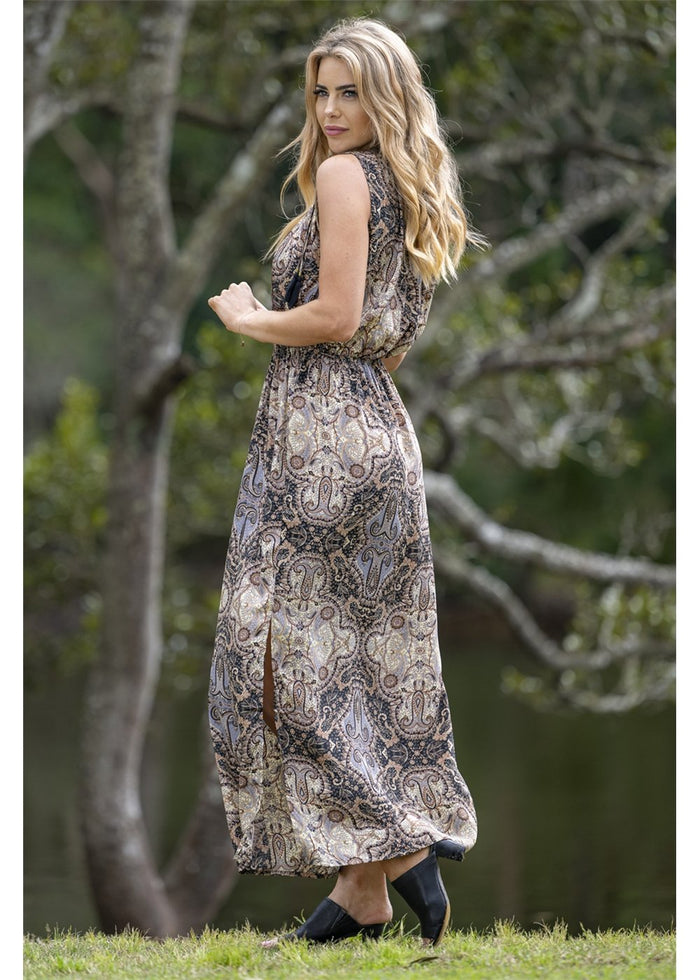 Eshe Short Sleeve Maxi Dress