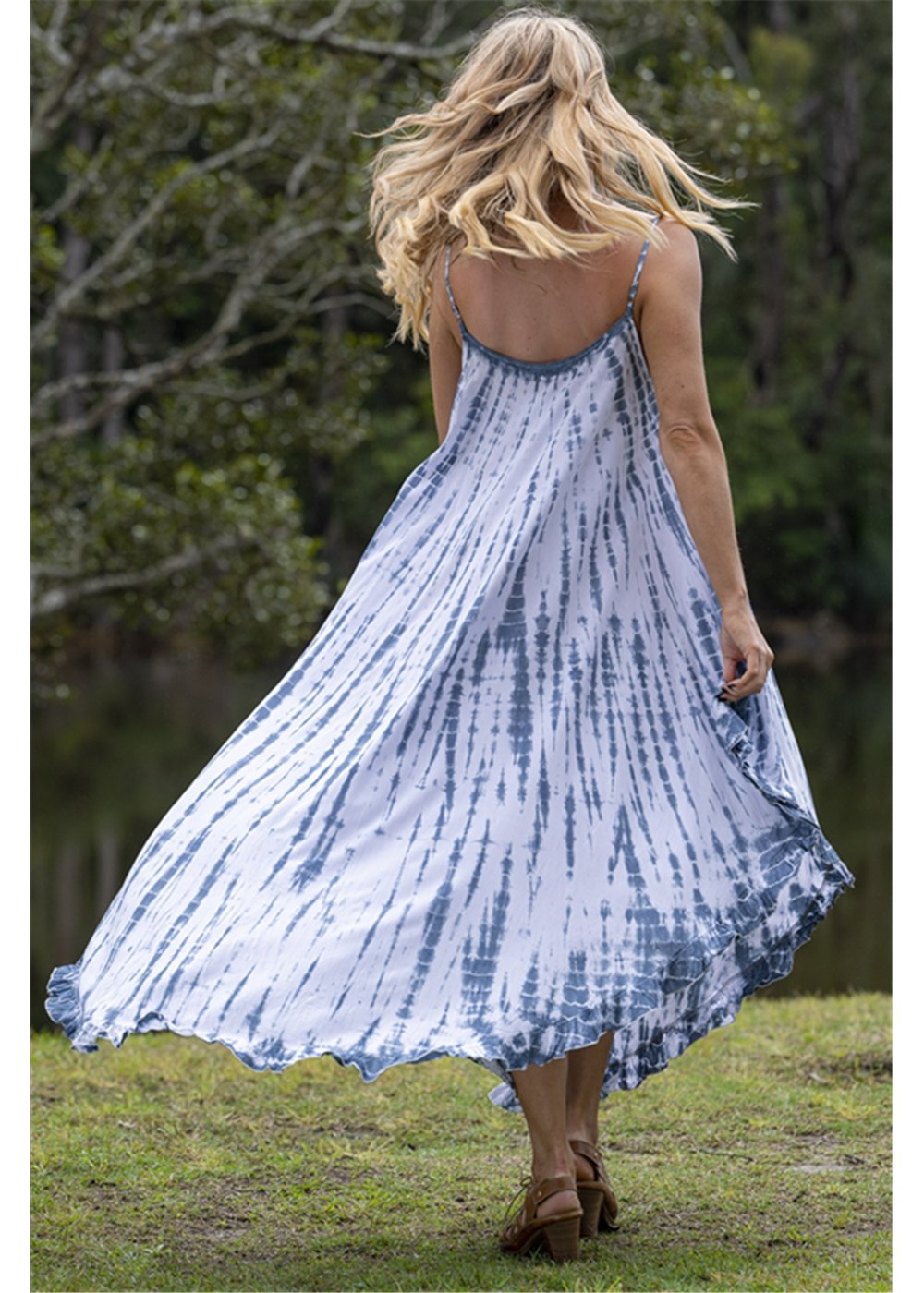 Sky Tully Dress - Sky