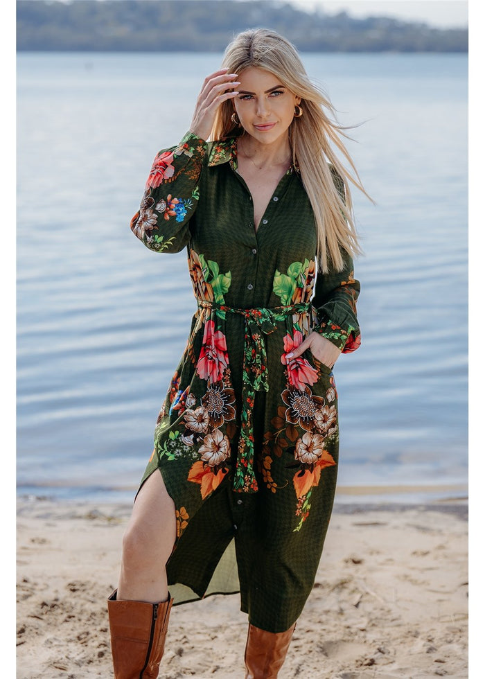 Palmira Button Dress