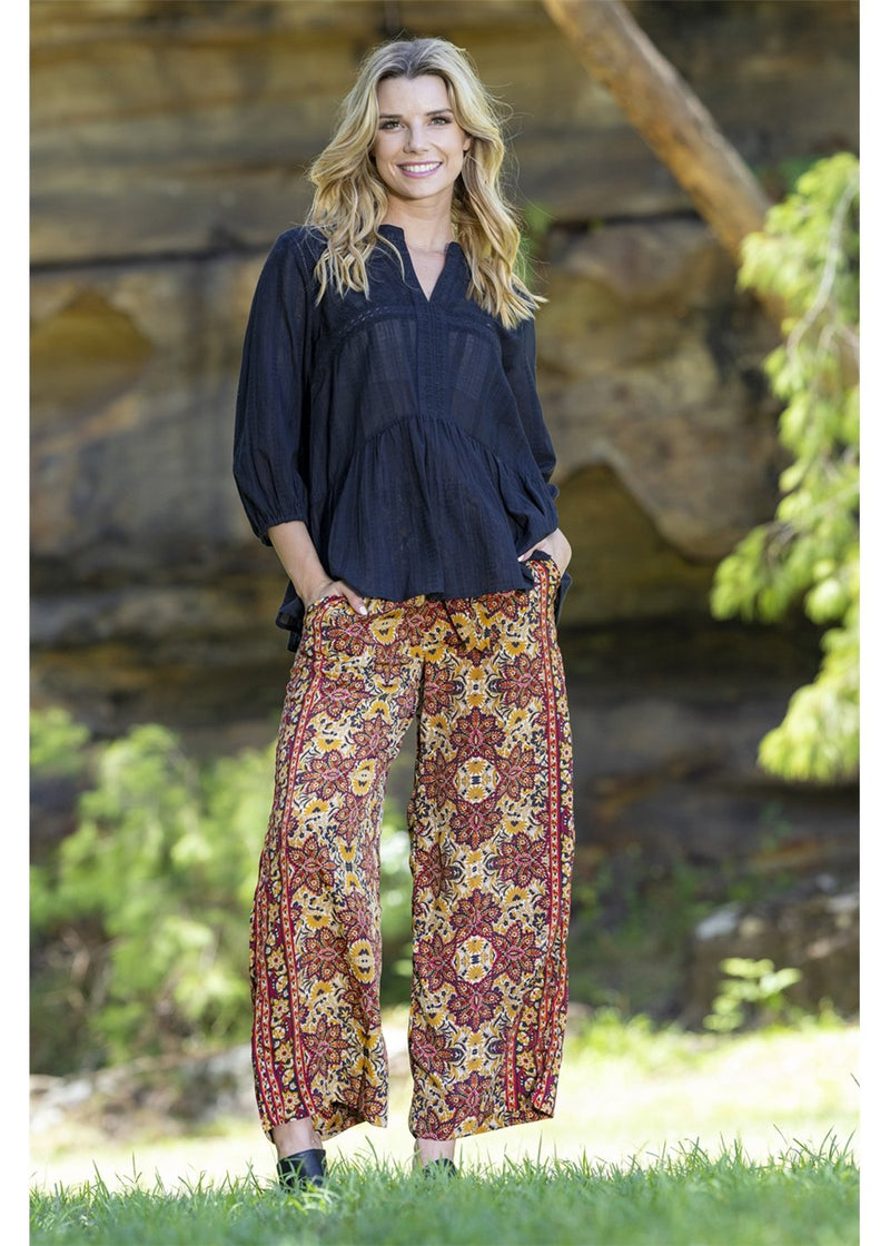 Solstice Tie Front Pants