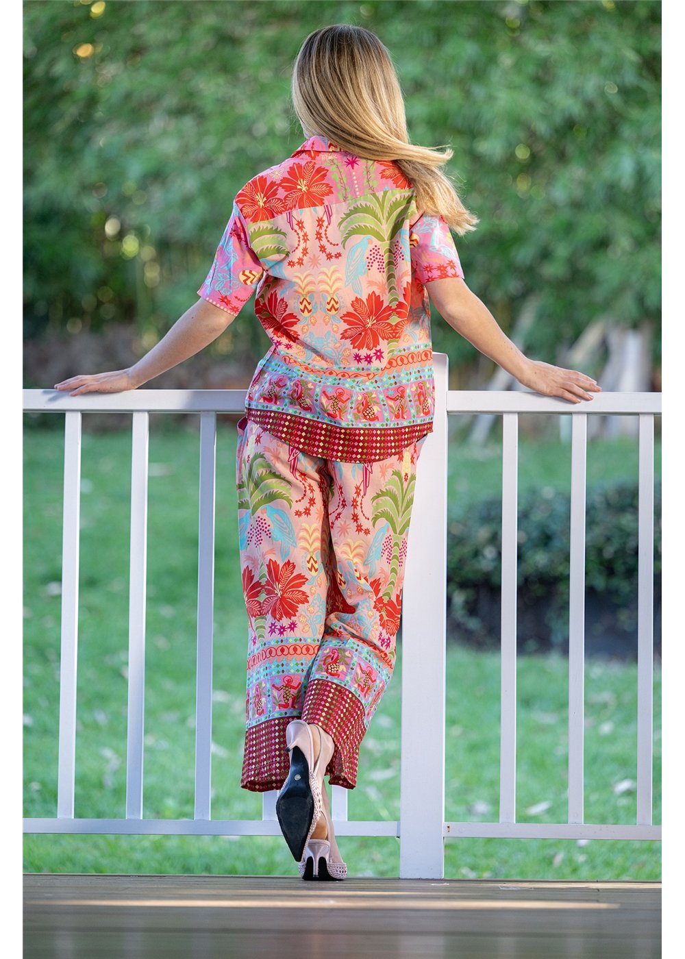 Hibiscus Pocket Pant