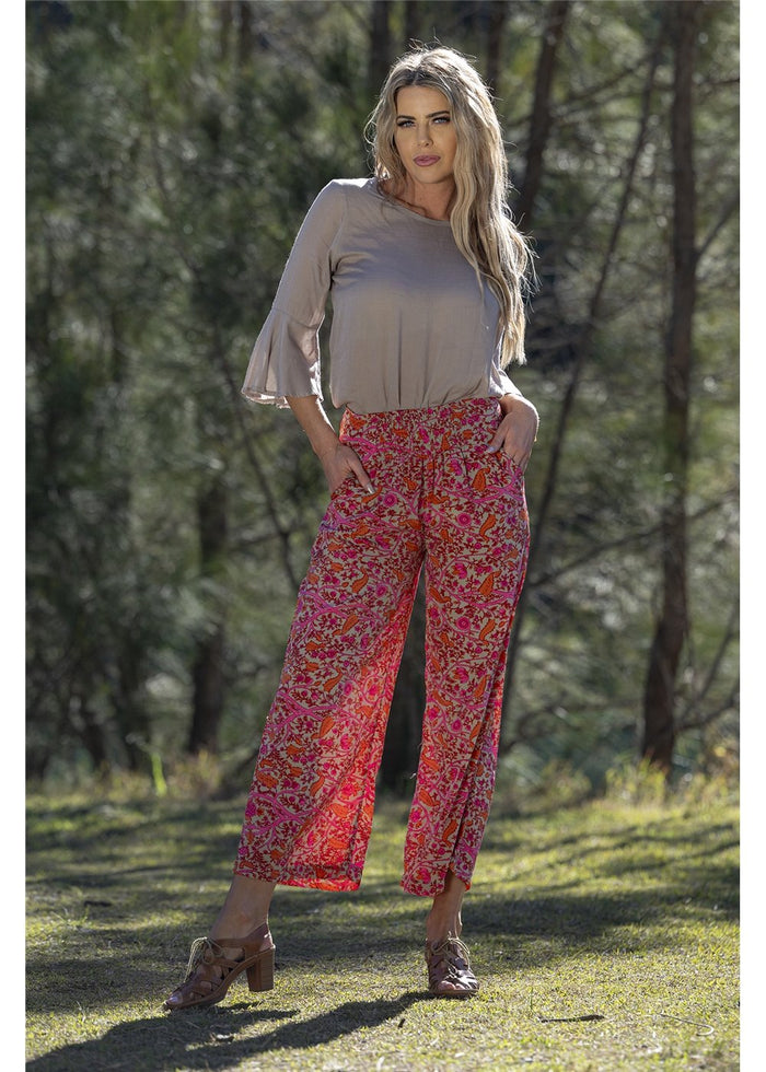 Pink Yarrow Pocket Pants, view 4