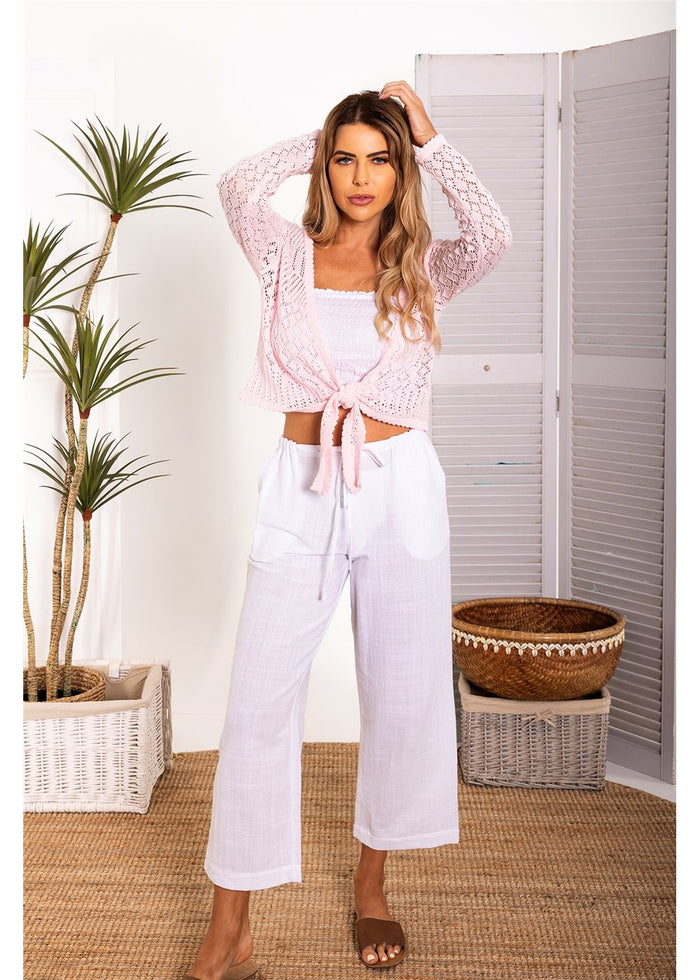 Elea Pant - White