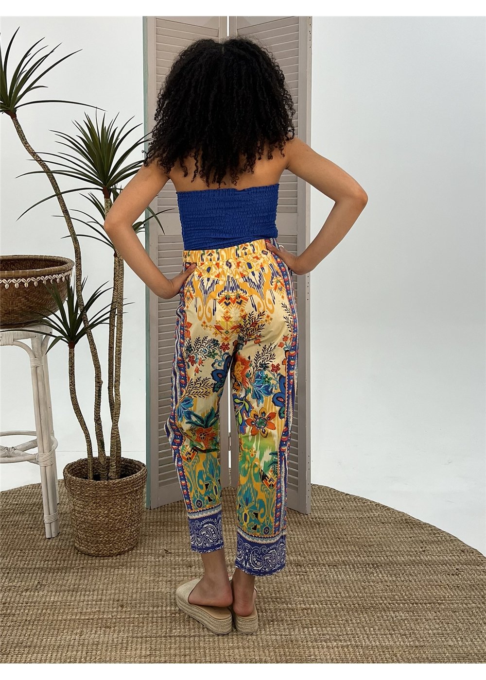 Folksy Tapered Pants, view 2