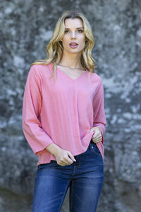 Long Sleeve Plain Top