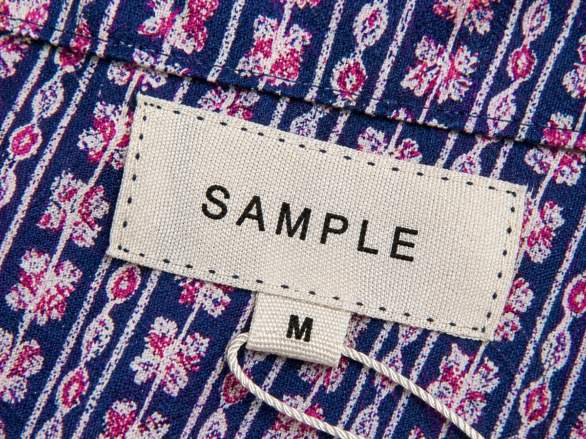 CJ Shirt - Navy Floral Stripe | CD-160 (agent sample)
