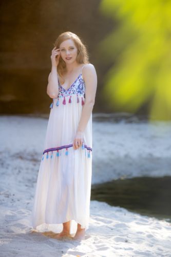 lacey maxi dress