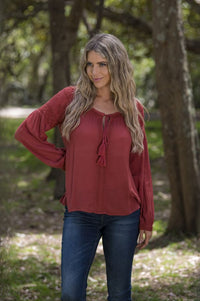 Laurel Blouse Rust