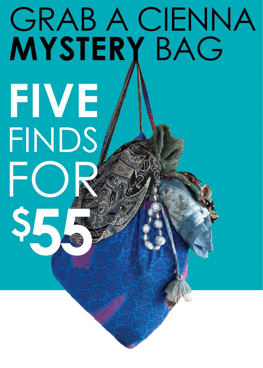 Cienna Mystery Bag- 5 Finds for $55