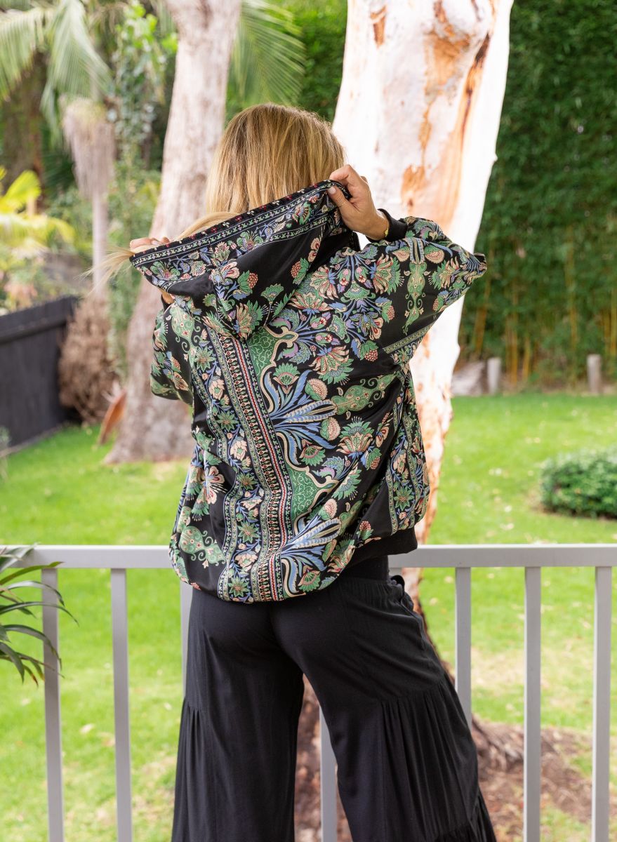 Myra Hooded Bomber Jacket