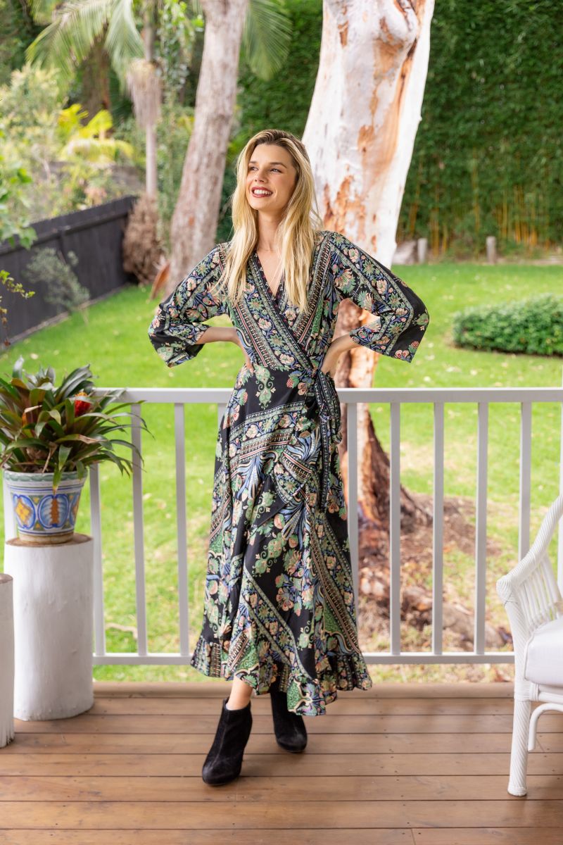 Myra Wrap Dress