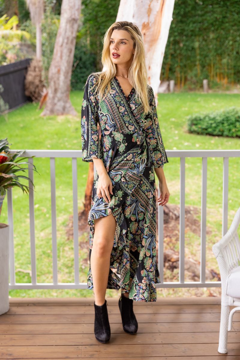 Myra Wrap Dress
