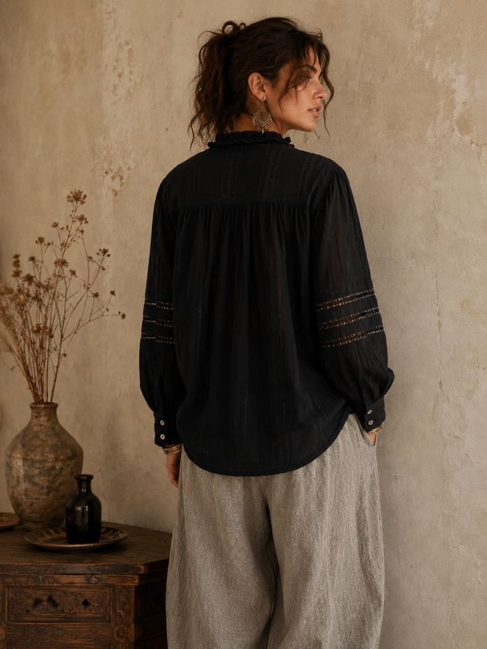 Nellie Blouse - Black