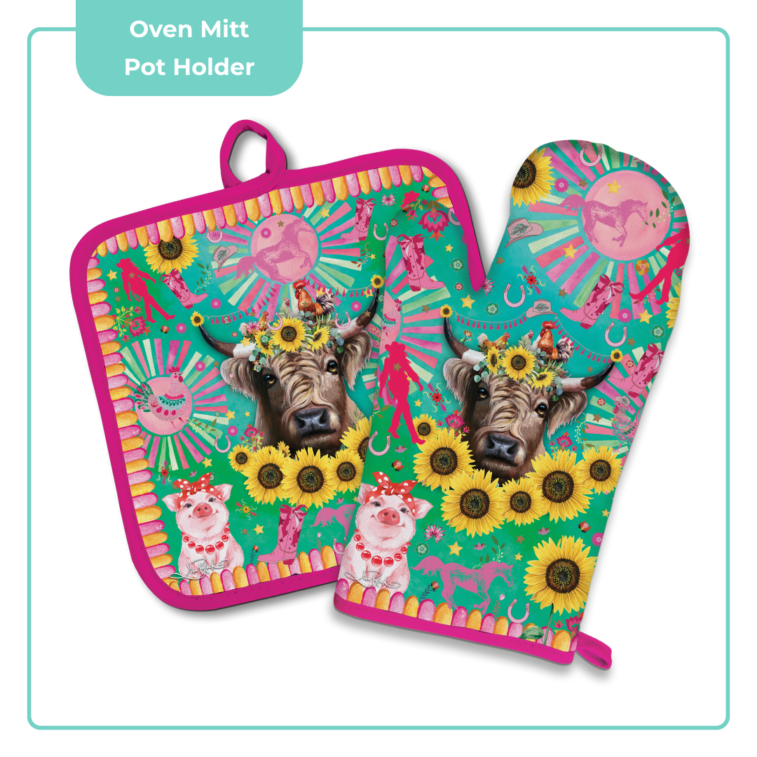 Oven Mitt - Lisa Pollock