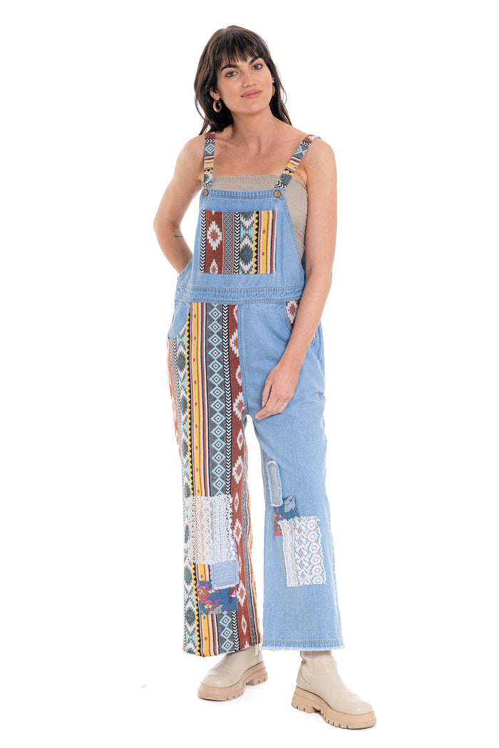 Overall Patchwork - Aztec | CD142 (agent samples / Small size)
