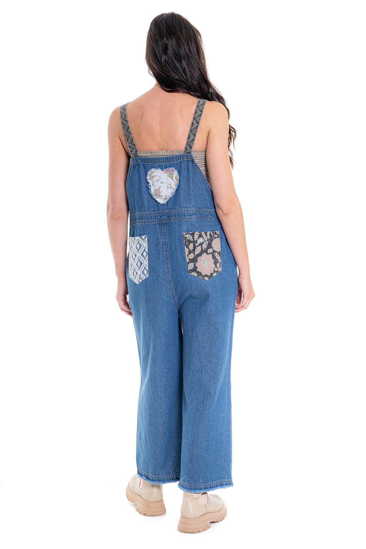 Overall Patchwork | Blue CD-140 (agent samples - Small size)
