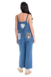Overall Patchwork | Blue CD-140 (agent samples - Small size)