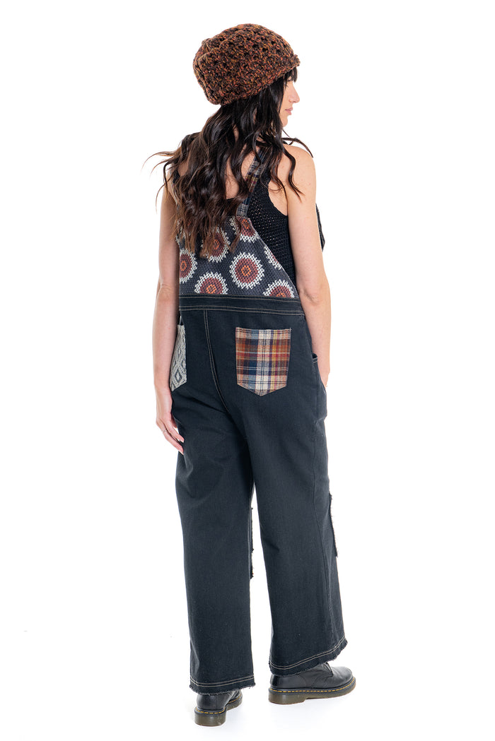 Overall Patchwork | Black CD-141 (agent samples - Small size)