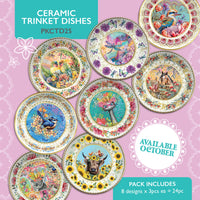 Ceramic Trinket Dishes - Lisa Pollock Assorted