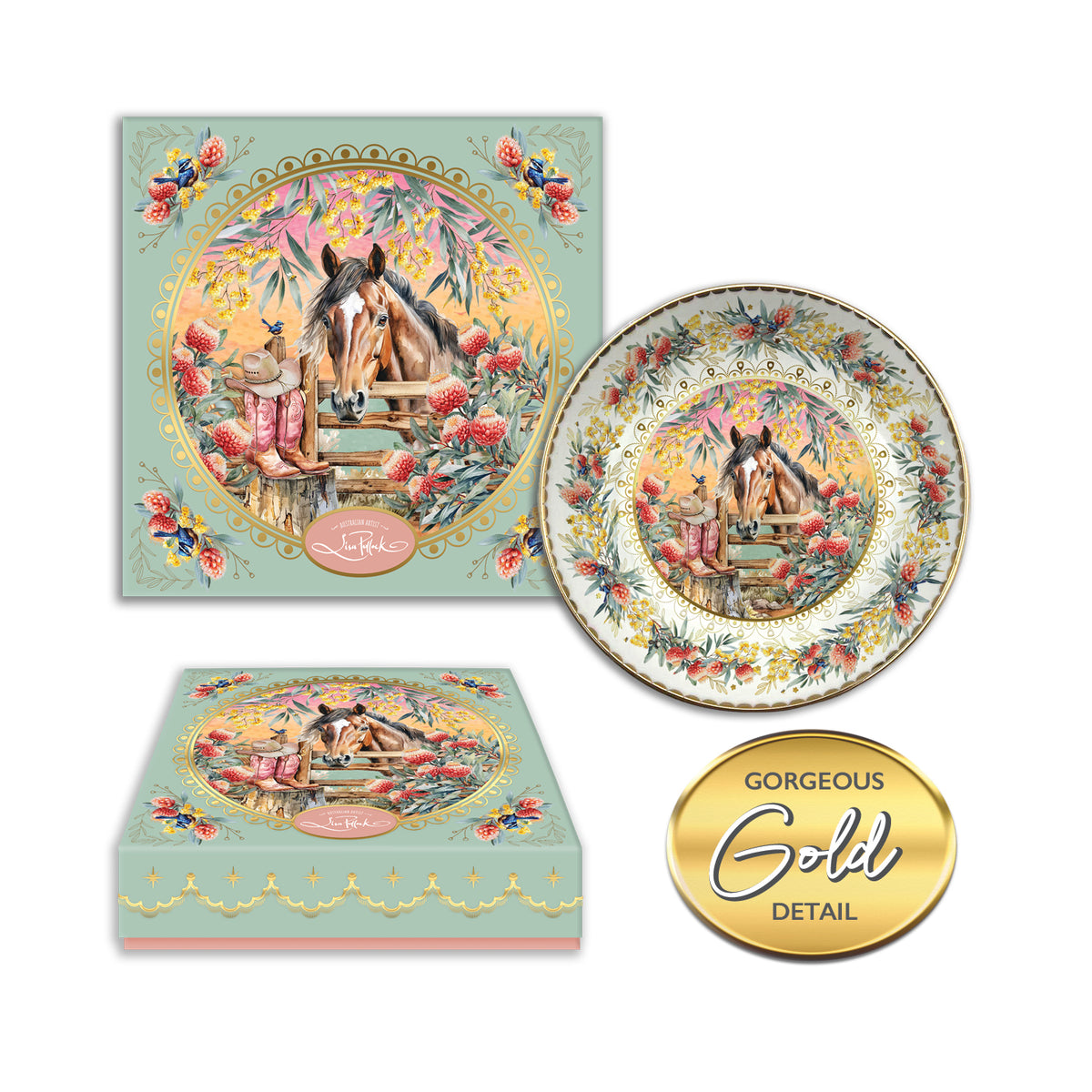 Ceramic Trinket Dishes - Lisa Pollock Assorted
