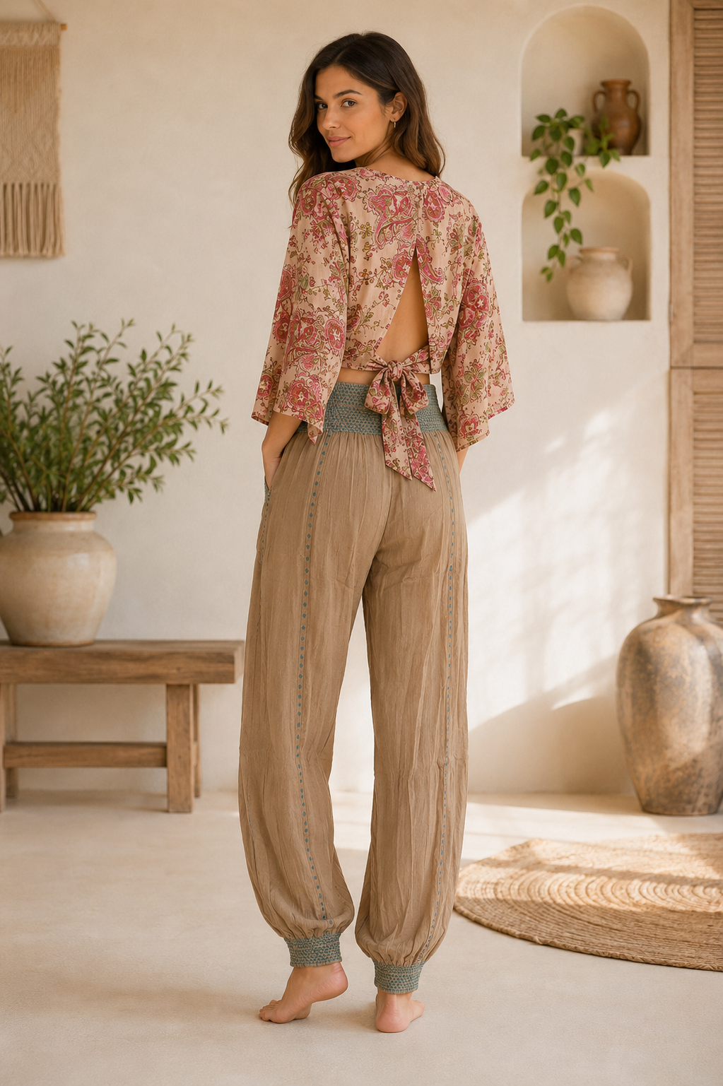 Boho Harem Pant (Agent Sample 16886 | Size S only)