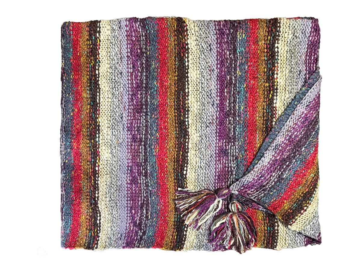 Nia Wine Turtleneck Poncho (Wine/Purple)