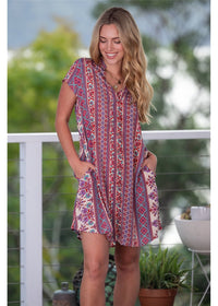 Gidja Short Shirt Dress