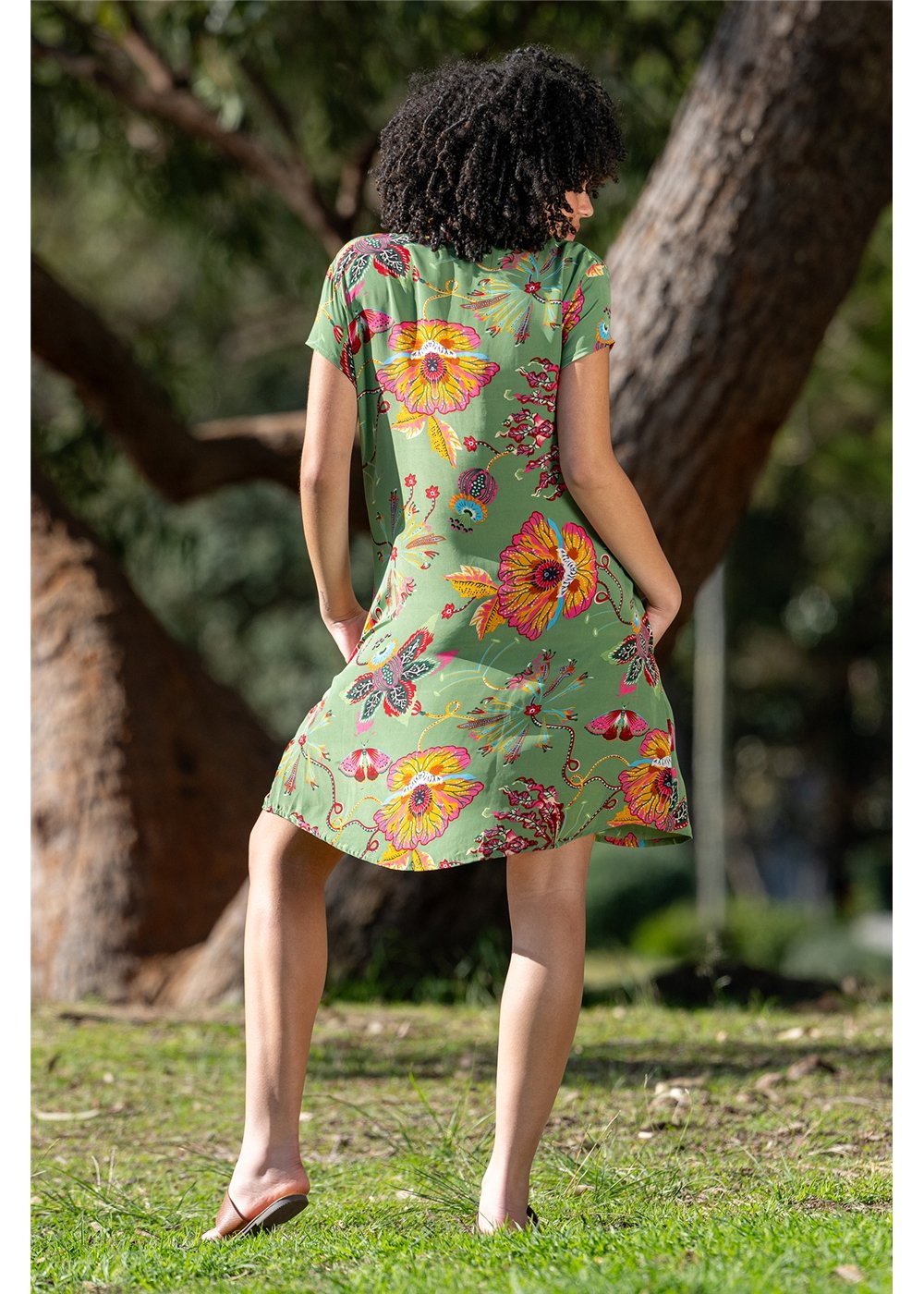 Posey Short Shirt Dress