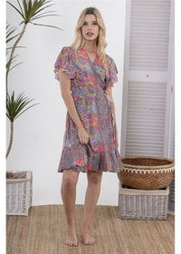 Ryla Short Wrap Dress